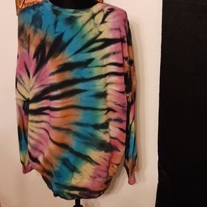 arx lab tie dye sweatshirt